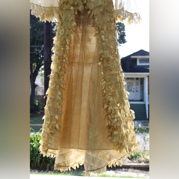 Chasing Fireflies Golden Phoenix Costume Size 10 - Picture 9 of 15
